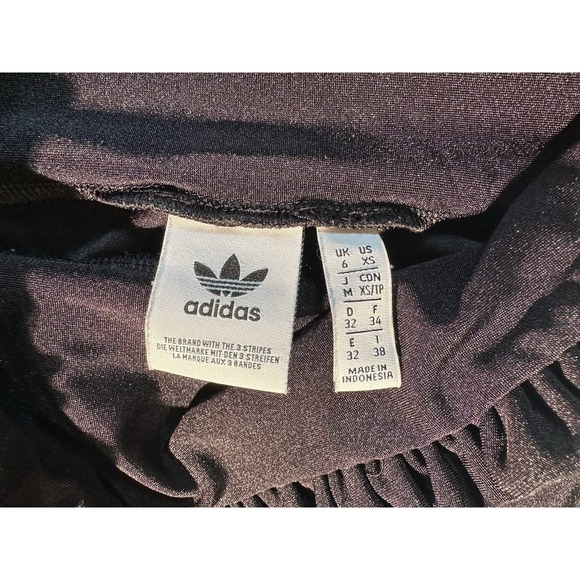 ADIDAS ORIGINALS Ruffle Waist Leggings In Black - Picture 5 of 10